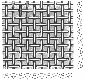 ダブルクリンプ金網